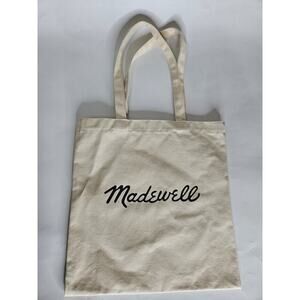 Madewell The Reusable Tote Bag Biwn Fait Canvas Multi